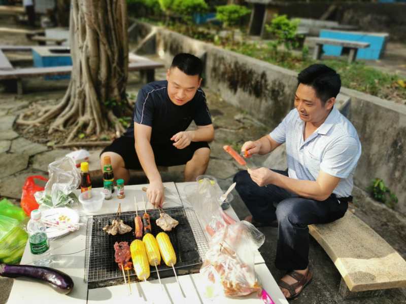 2020立方美户外烧烤活动