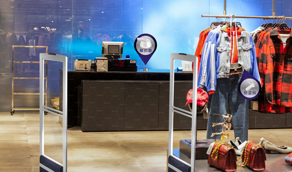 服装店防盗解决方案-【立方美】