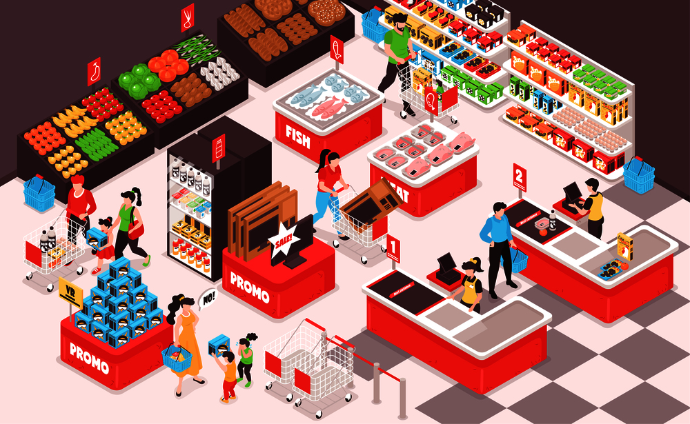 超市防盗解决方案-【立方美】