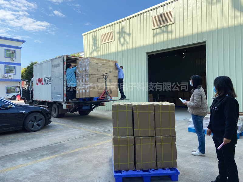 开工忙出货!100支立方美emeno超市防盗器交付成功!